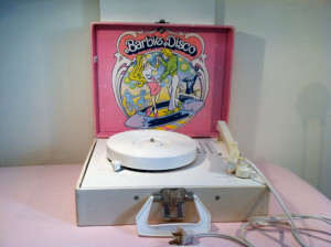 Barbie Record Player, 1976, courtesy etsy